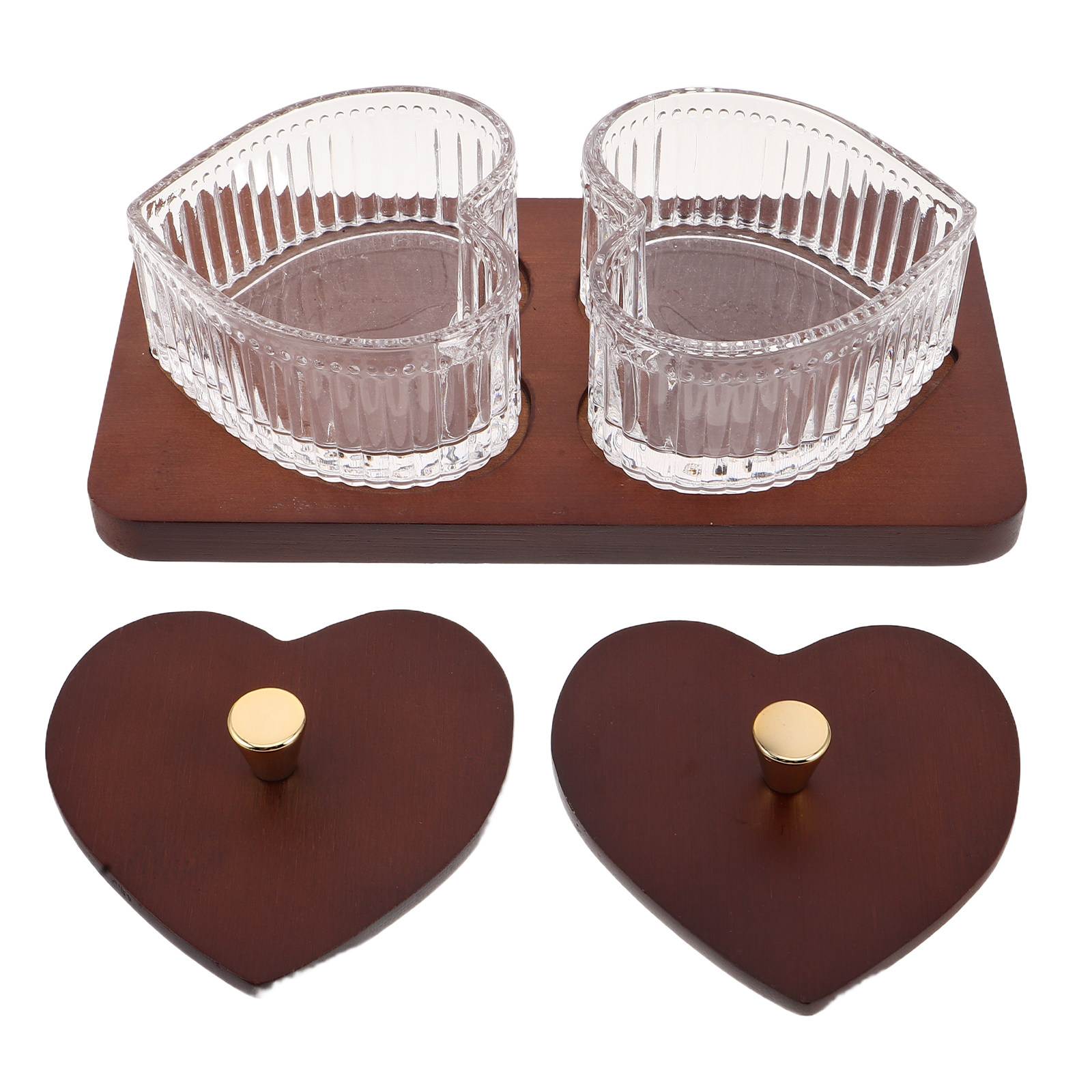 Food Snacks Party - Vassoio a Forma di Cuore con
