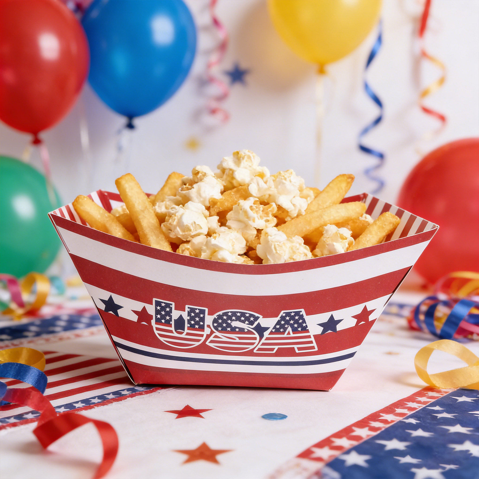 Food Snacks Party - 12 Pezzi Contenitori per Snack per
