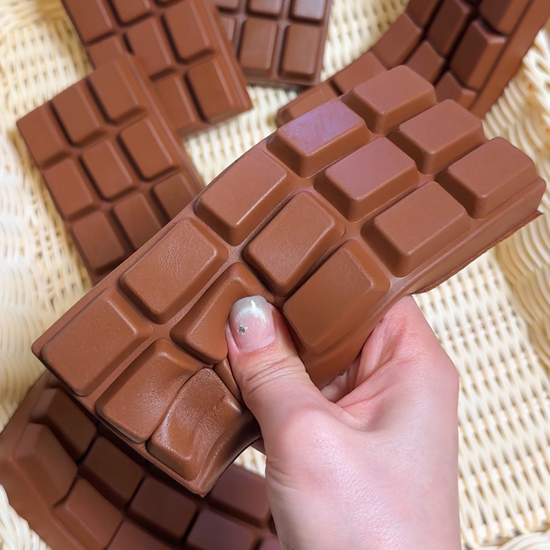 Junk Food Snacks - Giocattoli Morbidi a Forma di Cioccolato,