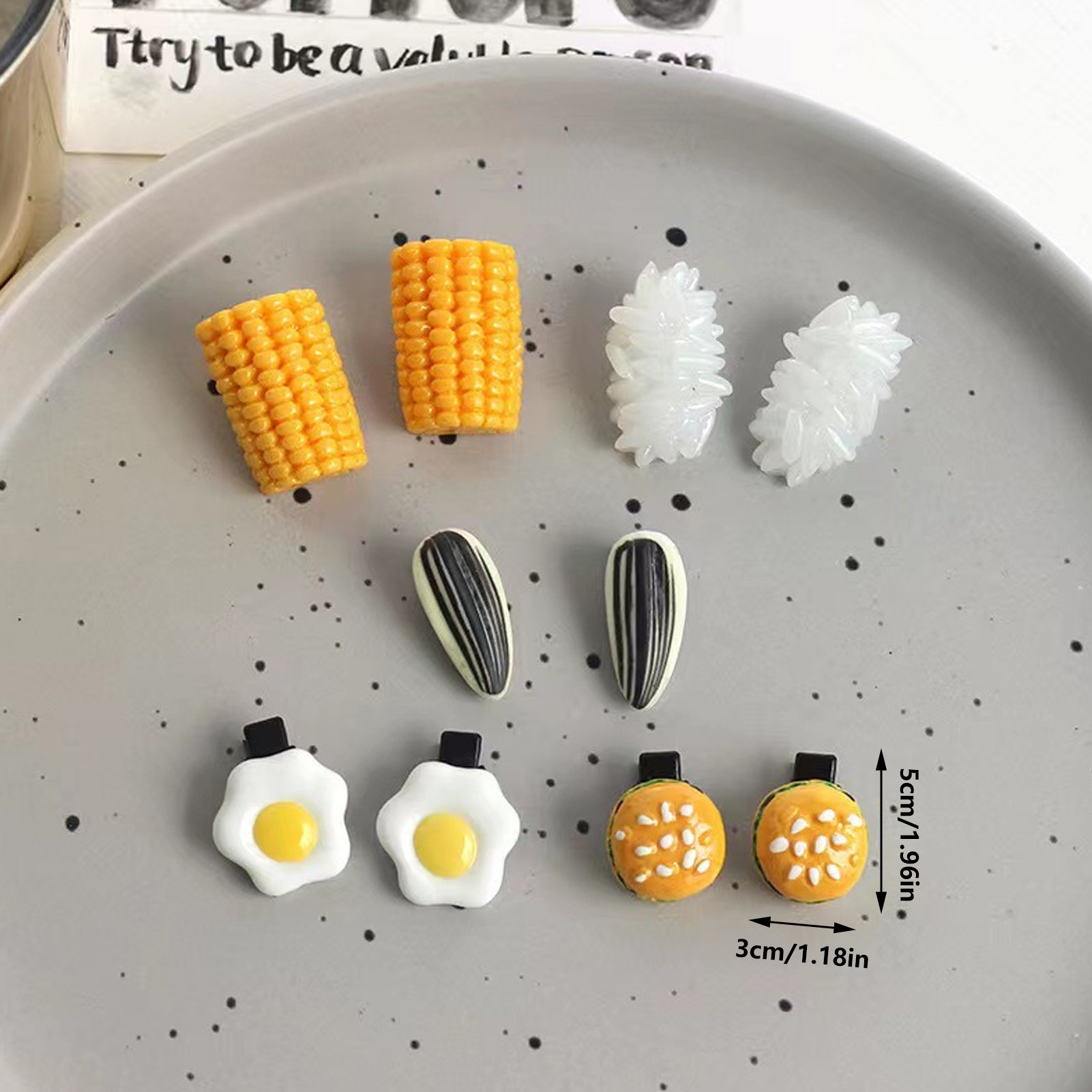 Set di mini fermagli per capel - Food Snacks Party recensione e prezzo