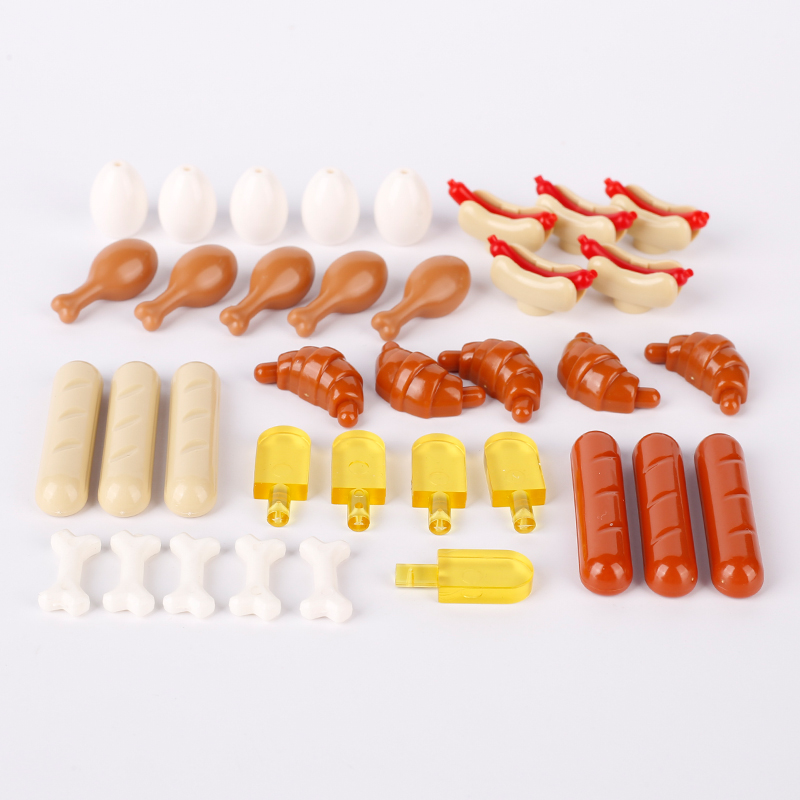MOC City Street Figure Cibo St - Junk Food Snacks recensione e prezzo