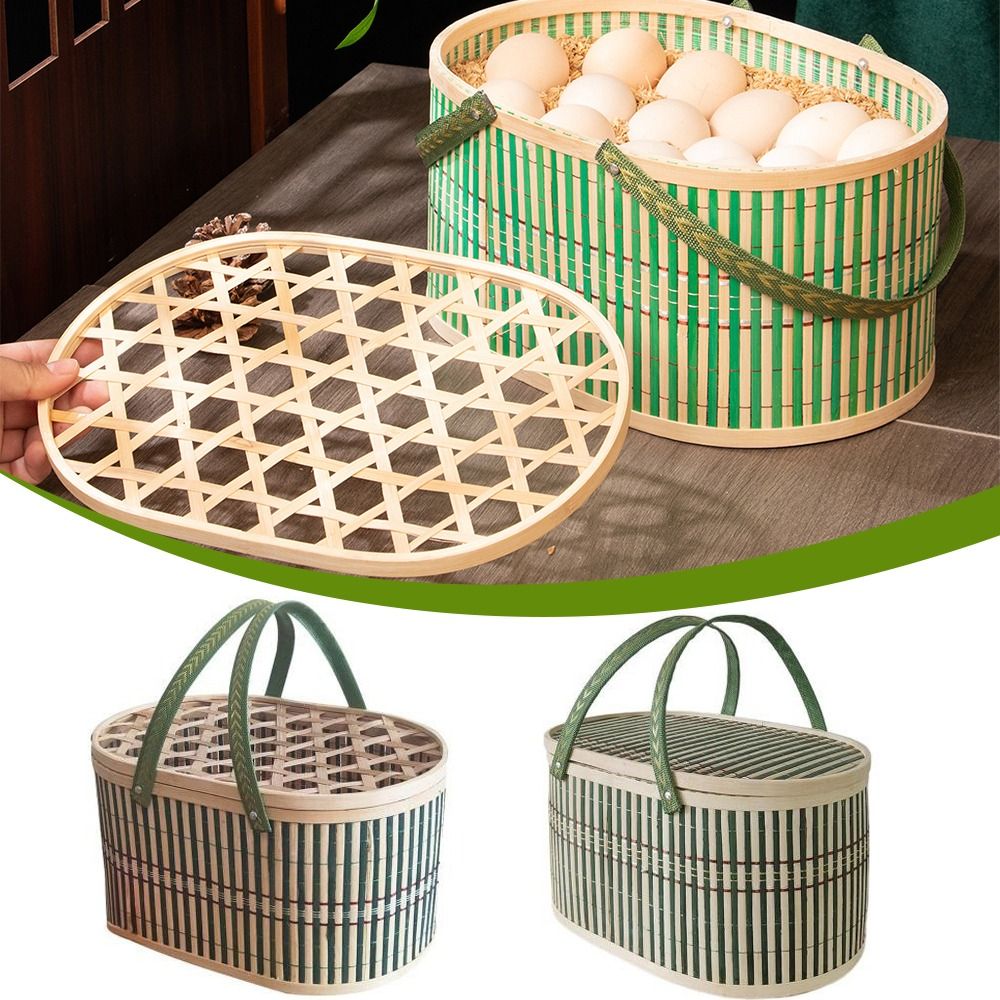 Cestino di bambù durevole fatt - Food Snacks Gifts recensione e prezzo