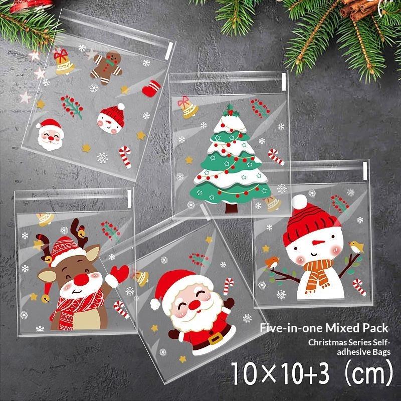 100 Sacchetti Adesivi Traspare - Xmas Food Snacks recensione e prezzo