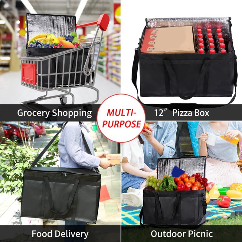 Borsa Termica per Consegna Cib - Food & Snacks Coloring Book Bold & Easy Designs For Adults And Kids Bold & Easy Coloring Books recensione e prezzo