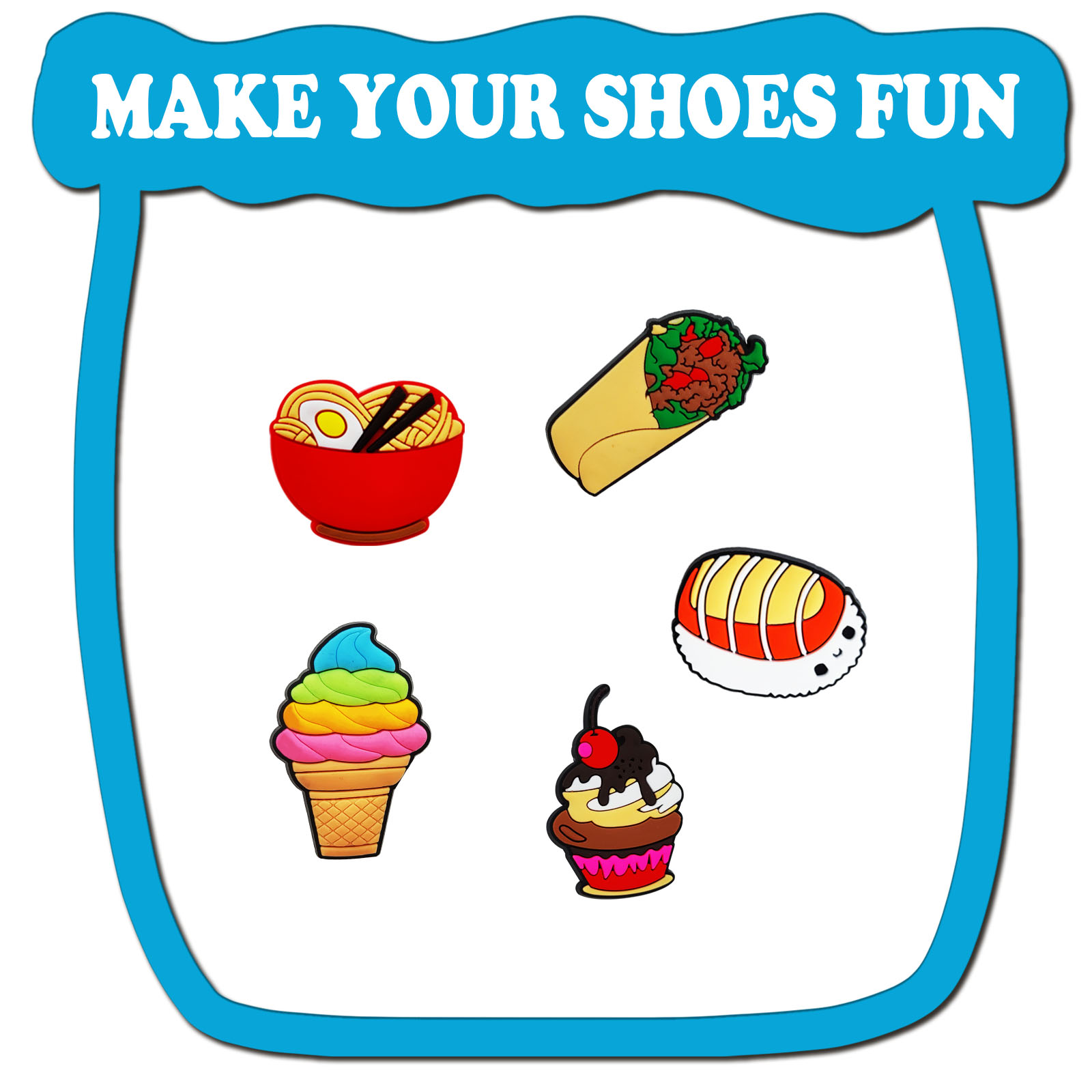 Casuale 10/20/30 pezzi ciondol - Food Snacks Gifts recensione e prezzo