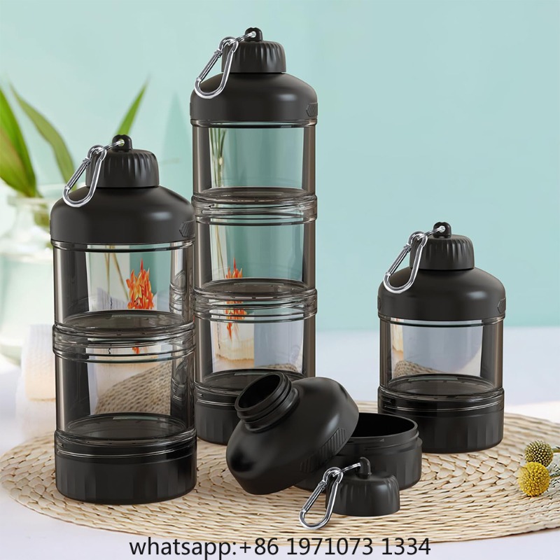 Contenitore Portatile a 3 Stra - Food Snacks With Protein recensione e prezzo