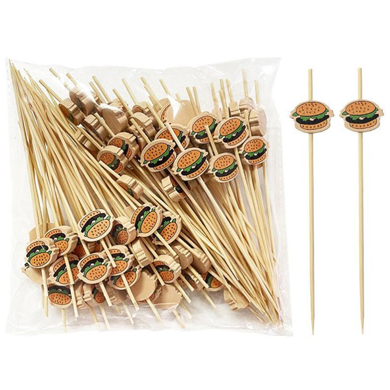 100 Pezzi Bastoncini di Bambù  - Food Snacks Party recensione e prezzo