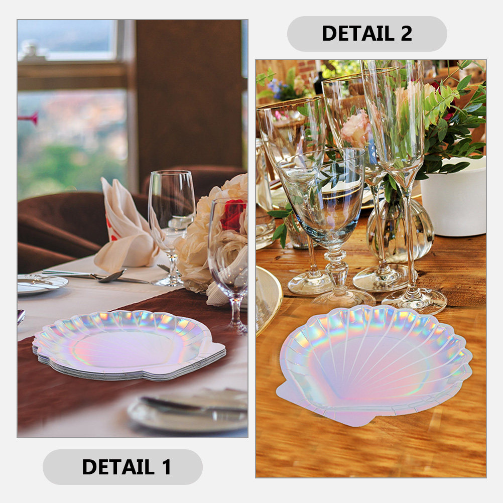 Set di 16 Piatti a Forma di Co - Food Snacks Party recensione e prezzo