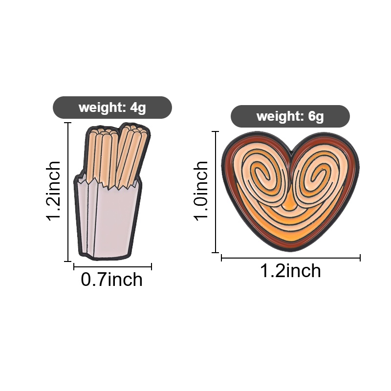 Divertente Spilla in Smalto a  - Food Snacks Gifts recensione e prezzo